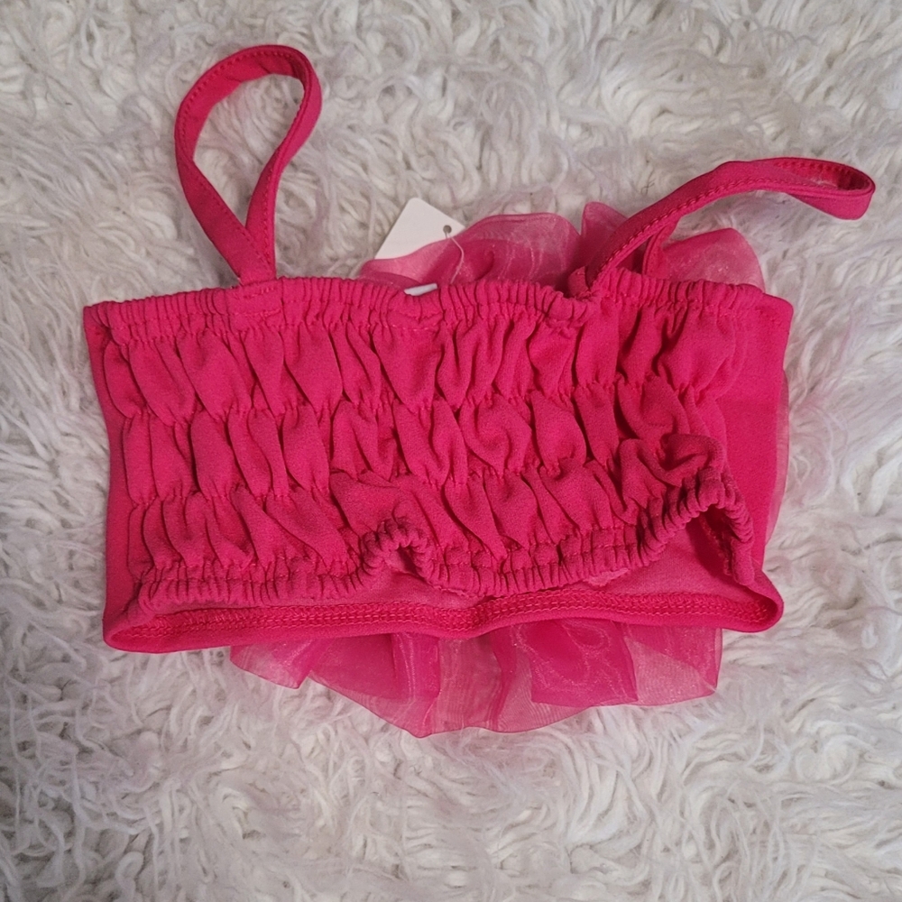 SHEIN Vibrant Pink Elastic Waistband - Picture 5 of 8